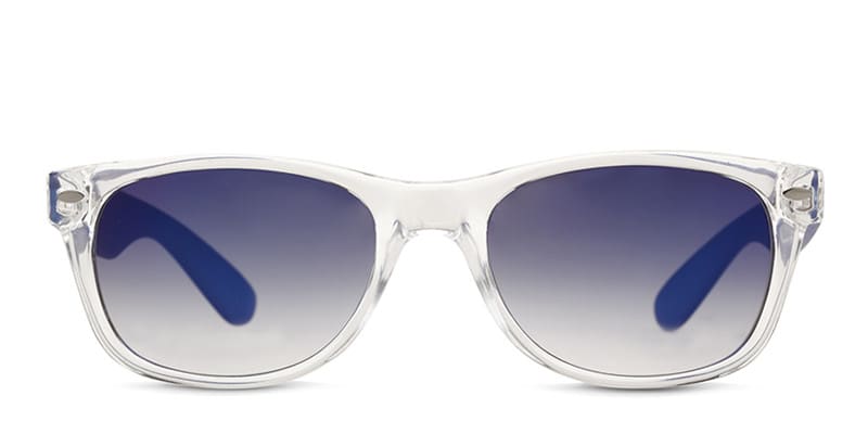Ross Clear w/Blue NA glasses - Blue / Clear - Frontal View