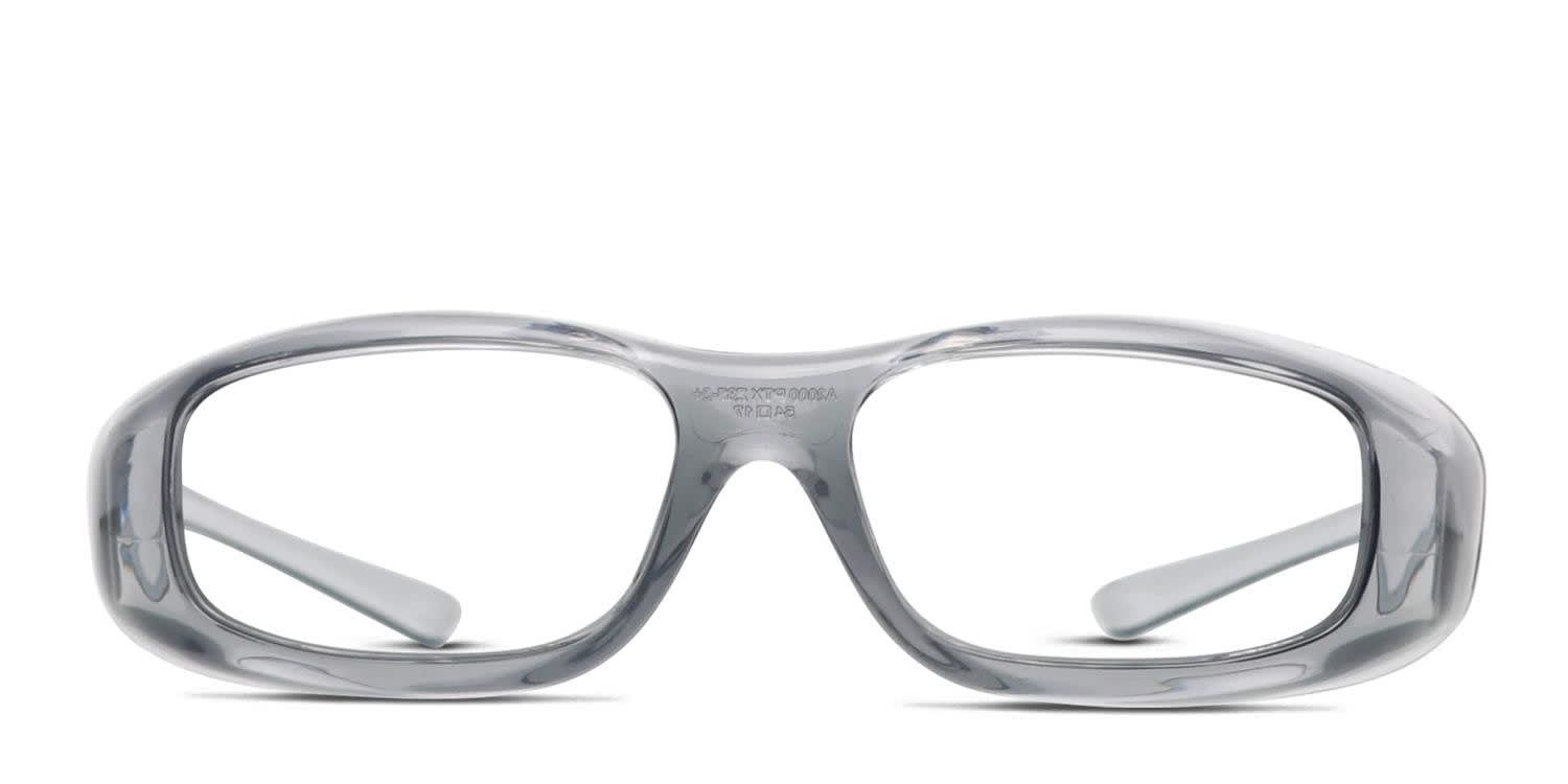 Pentax A2000 Gray/Clear Eyeglasses | Includes FREE Rx Lenses