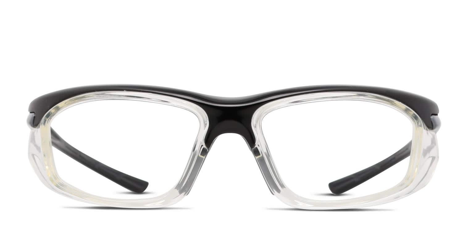 Pentax A2500 Black, Clear glasses - Black / Clear - Frontal View