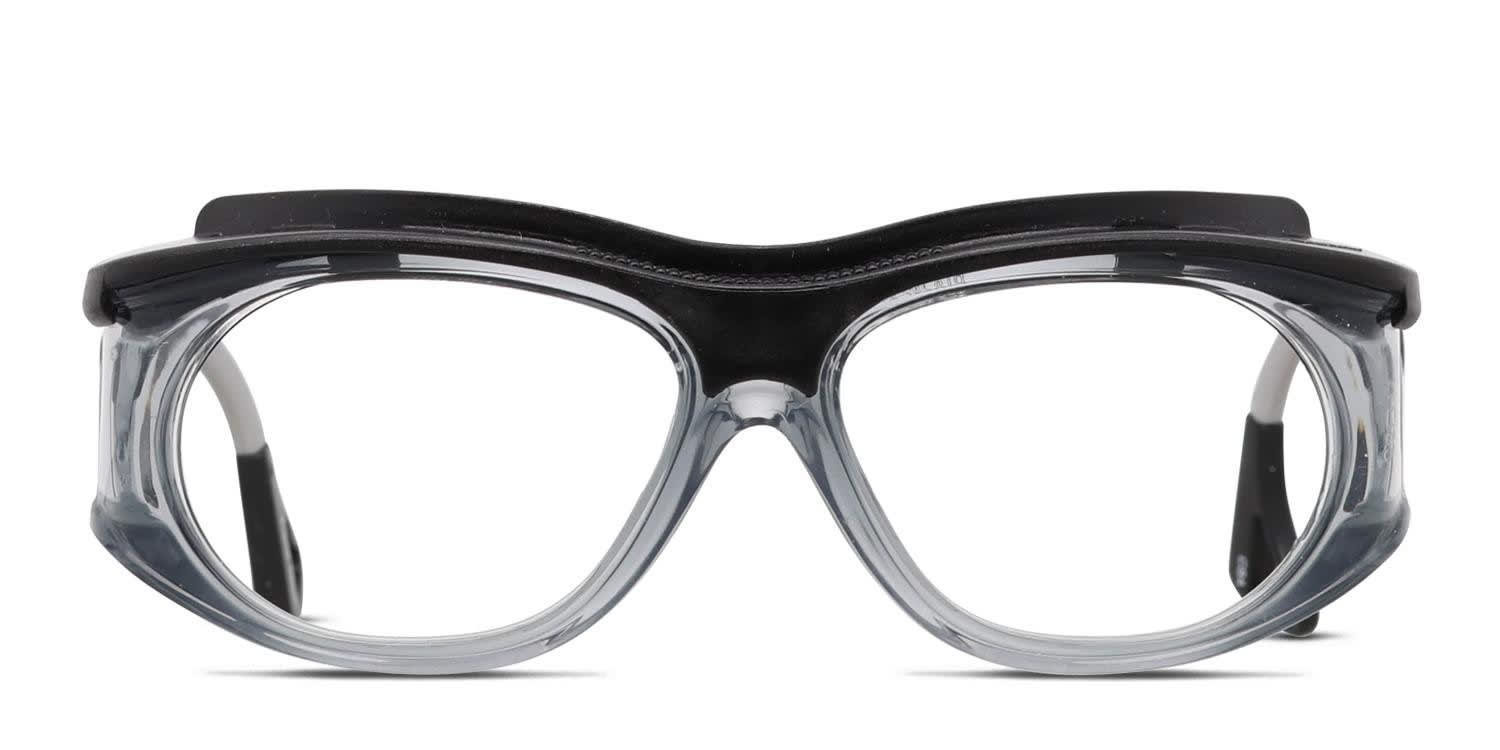 Pentax Eagle Black, Gray, Clear glasses - Black / Gray / Clear - Frontal View