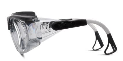 Pentax Eagle Black, Gray, Clear glasses - Black / Gray / Clear - Side View