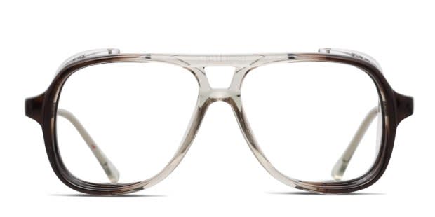 Pentax F6000 w/Breeze Catchers Gray/Clear/Brown Eyeglasses