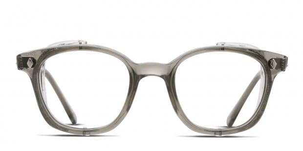 Pentax F9900 w/Breeze Catchers Gray/Clear Eyeglasses | Includes FREE Rx  Lenses