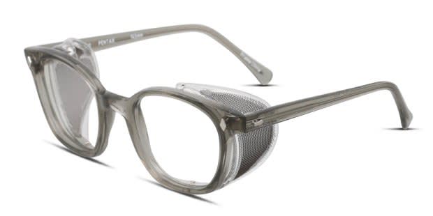 Pentax F9900 w/Breeze Catchers Gray/Clear Eyeglasses | Includes