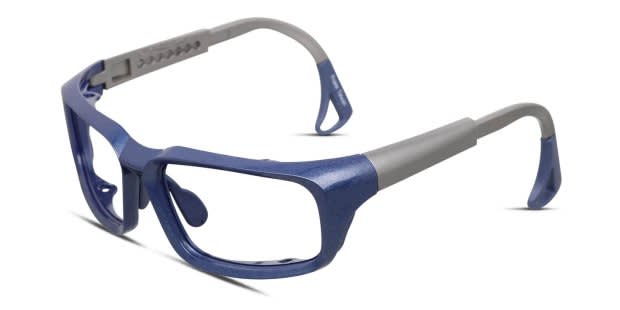 Pentax ZT100 Blue/Gray Eyeglasses | Includes FREE Rx Lenses