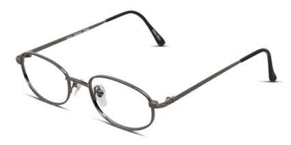 Pentax Alpha Gunmetal glasses - Gunmetal - Angle View