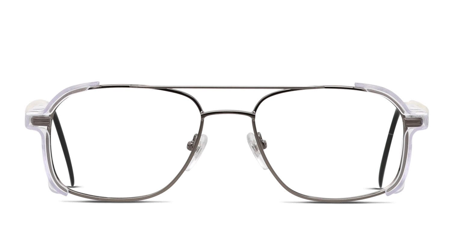 Pentax Beta Gunmetal Eyeglasses | Includes FREE Rx Lenses
