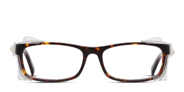 Pentax D490 Brown/Tortoise Eyeglasses | Includes FREE Rx Lenses