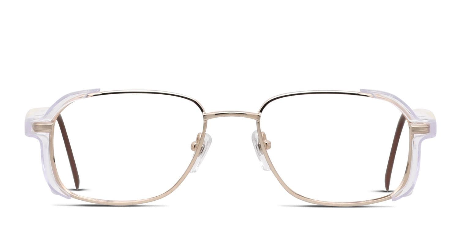 Ottoto Clemenzo Gold w/Clip-on Prescription Eyeglasses