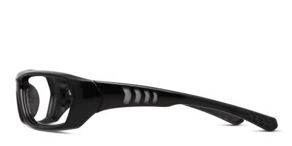 Pentax V1000 Shiny Black glasses - Shiny Black - Side View