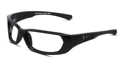 Pentax V1000 Shiny Black glasses - Shiny Black - Angle View