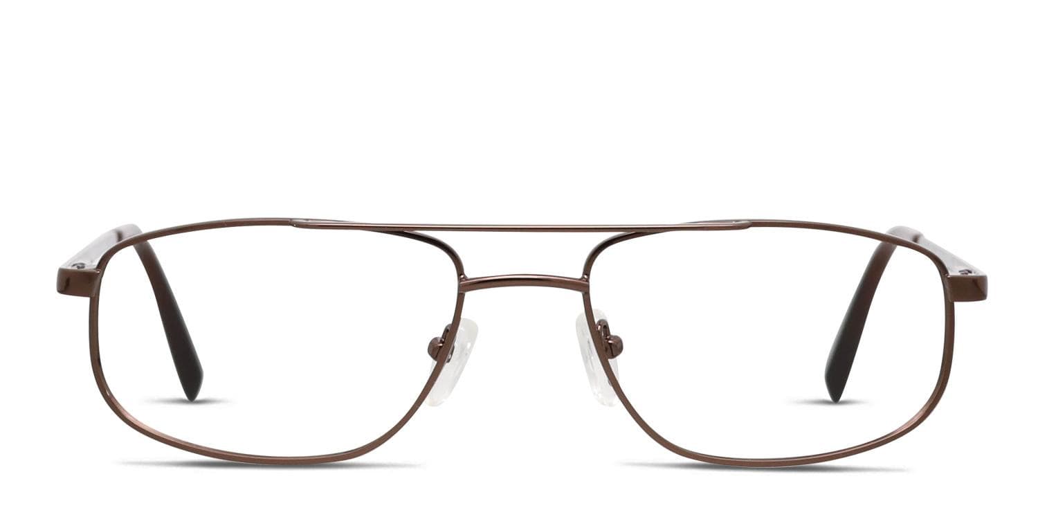Pentax DP610 Brown glasses - Brown - Frontal View