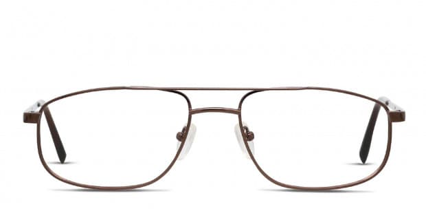 Pentax DP610 Brown Eyeglasses | Includes FREE Rx Lenses