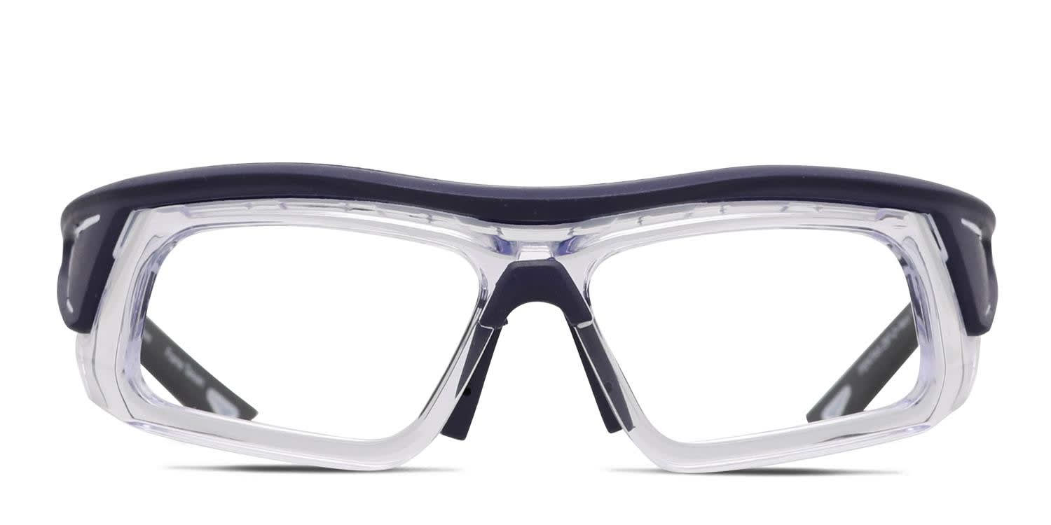 Pentax ZT400 Blue/Clear Eyeglasses | Includes FREE Rx Lenses