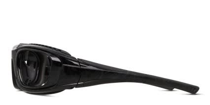 Pentax ZT45-6 Shiny Black glasses - Shiny Black - Side View