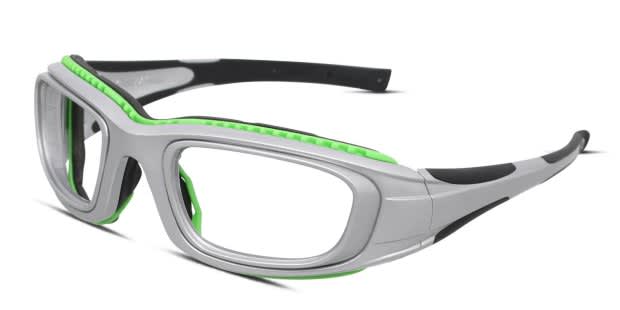 Pentax ZT45-6 Silver Eyeglasses | Includes FREE Rx Lenses
