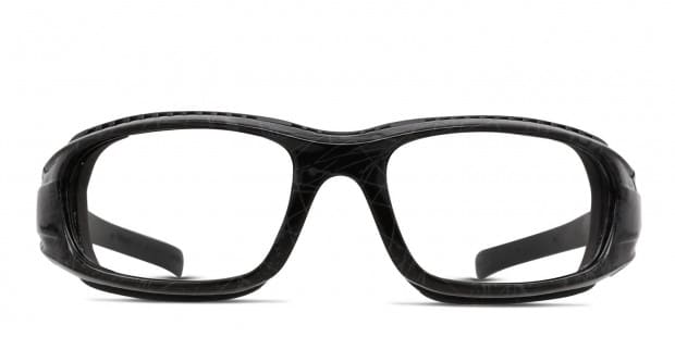Pentax ZT45-8 Shiny Black Eyeglasses | Includes FREE Rx Lenses