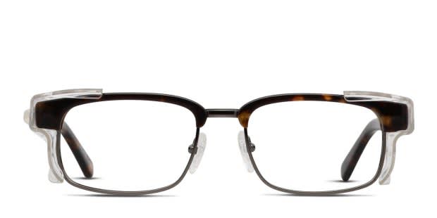 Pentax Classic 4 Brown/Tortoise/Gunmetal Eyeglasses | Includes