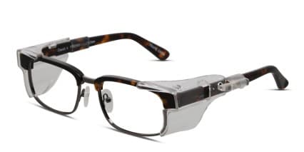 Pentax Classic 4 Brown, Tortoise, Gunmetal glasses - Brown / Tortoise / Gunmetal - Angle View