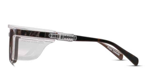 Pentax Classic 10 Brown/Tortoise Eyeglasses | Includes FREE Rx Lenses