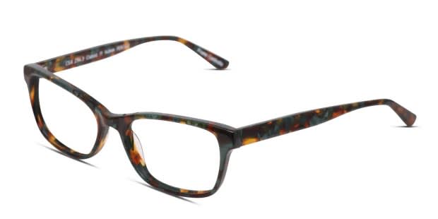Pentax Classic 11 Tortoise/Green Eyeglasses | Includes FREE Rx Lenses