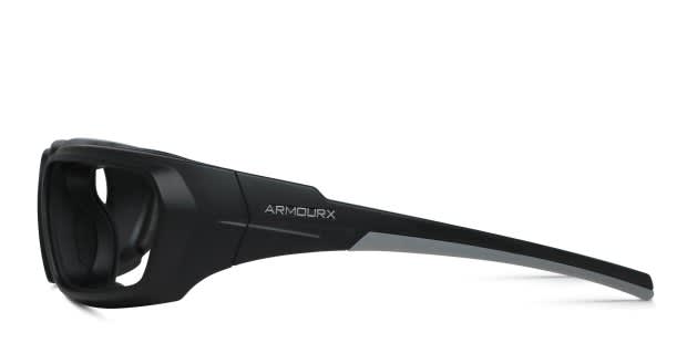 ArmouRx 6015A Black Prescription Eyeglasses