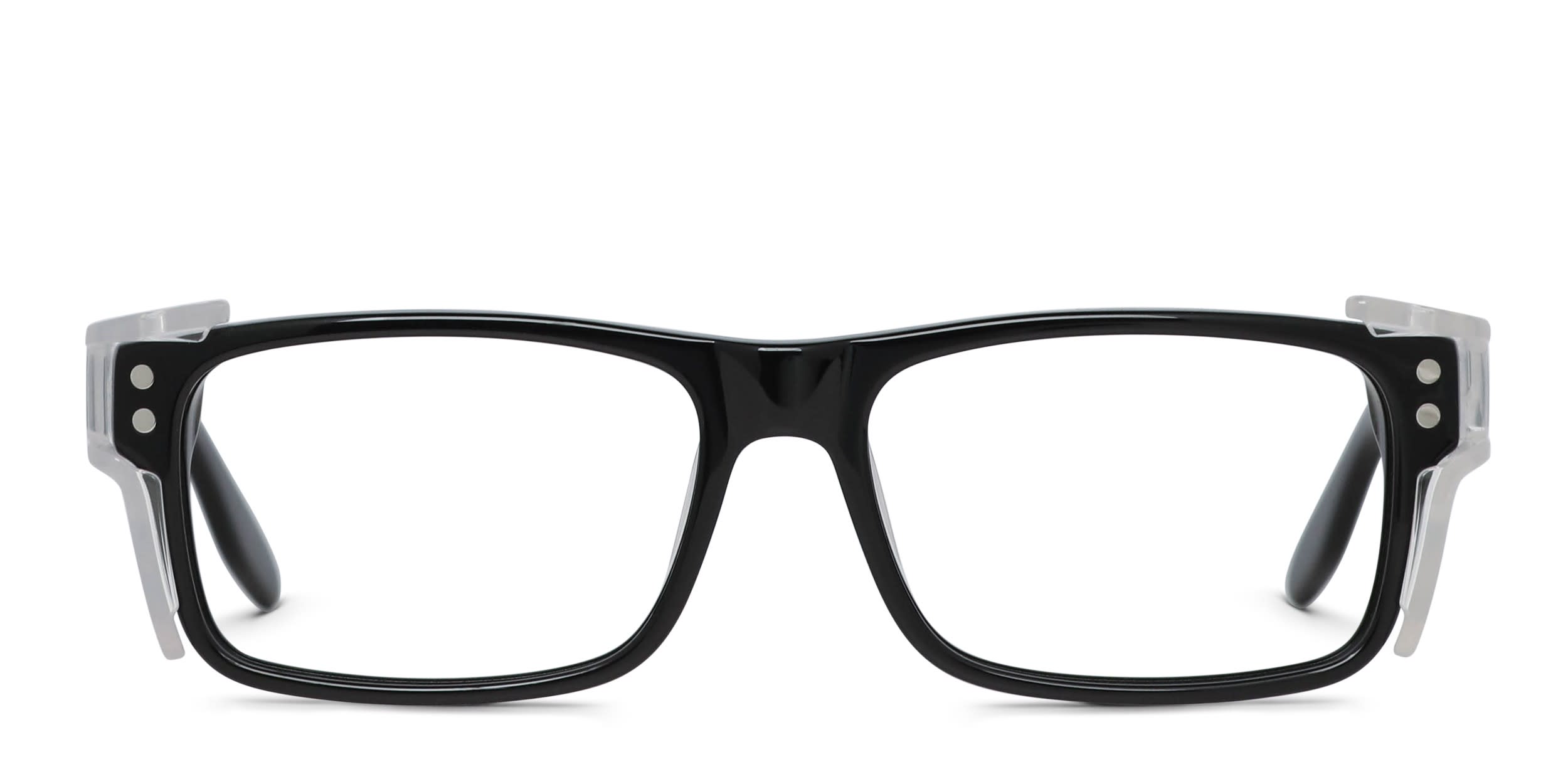 ArmouRx 7001R Shiny Black glasses - Shiny Black - Frontal View