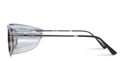 Bolle Safety B708 Bronze glasses - Bronze - Side View