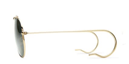 Ray-Ban RB3030 Outdoorsman I Gold glasses - Gold - Side View