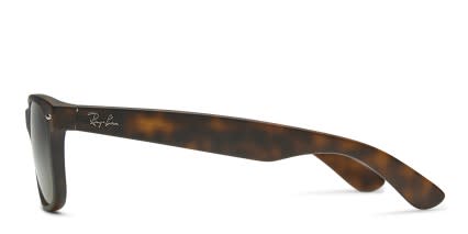 Ray-Ban RB2132 New Wayfarer Tortoise, Brown glasses - Tortoise / Brown - Side View