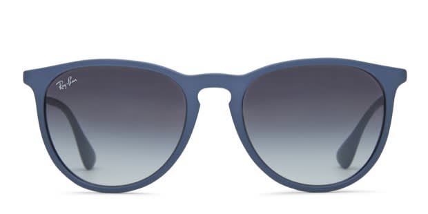 Ray-Ban / ERIKA L/サングラス/ウェリントン/プラスチック/BLK/BLU/メンズ Ray-Ban 4171 Erika Blue Prescription Sunglasses - 50% Off Lenses