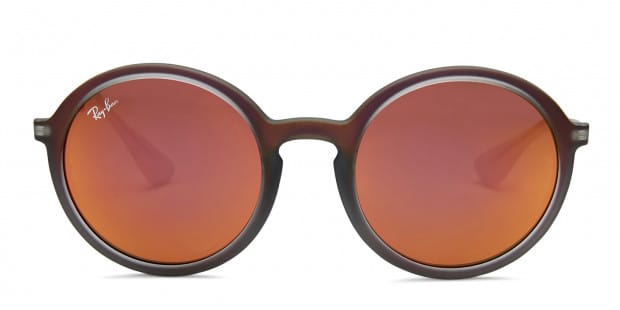 Ray Ban 4222 Burgundy w Red Prescription Sunglasses