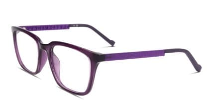 DKNY DK5015 Purple glasses - Purple - Angle View