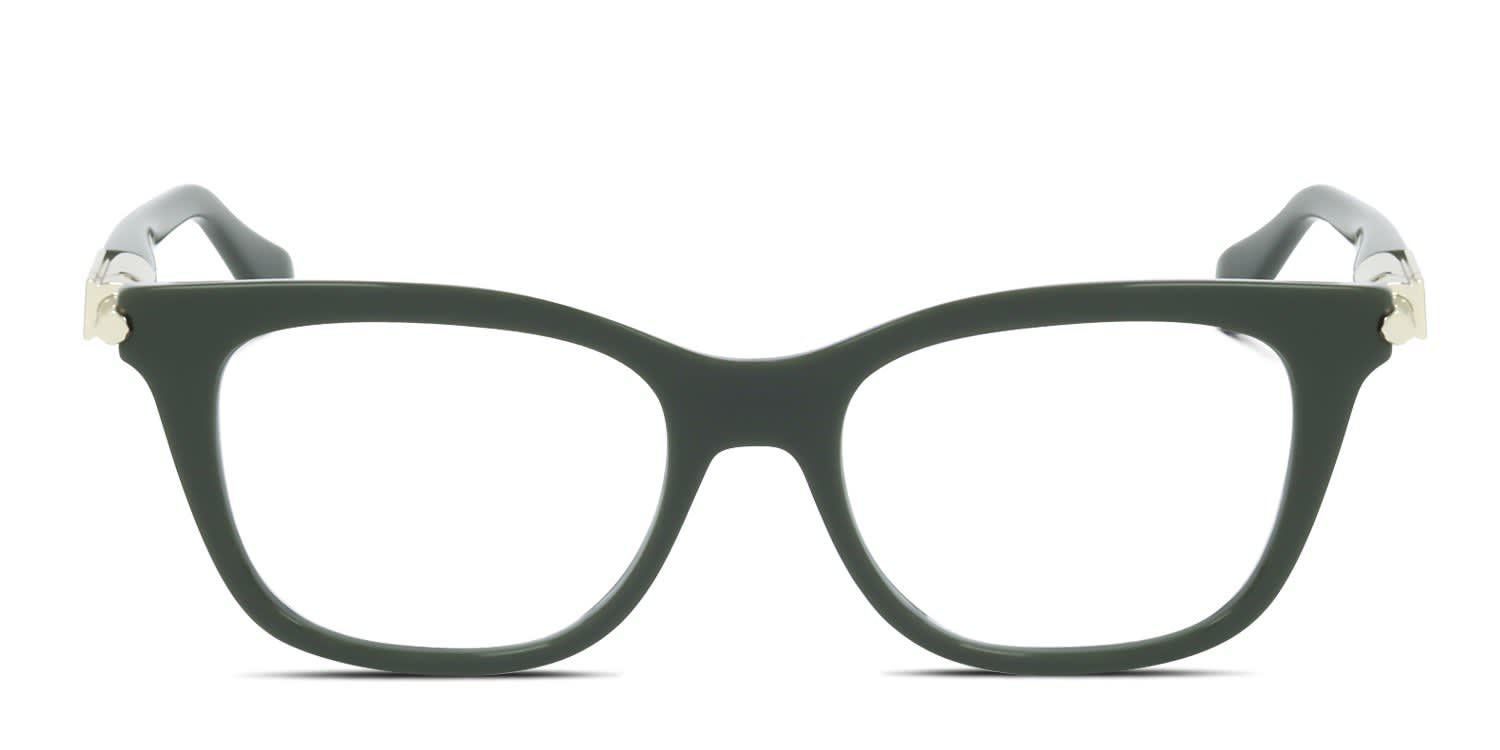 Ferragamo SF2973 Green glasses - Green - Frontal View