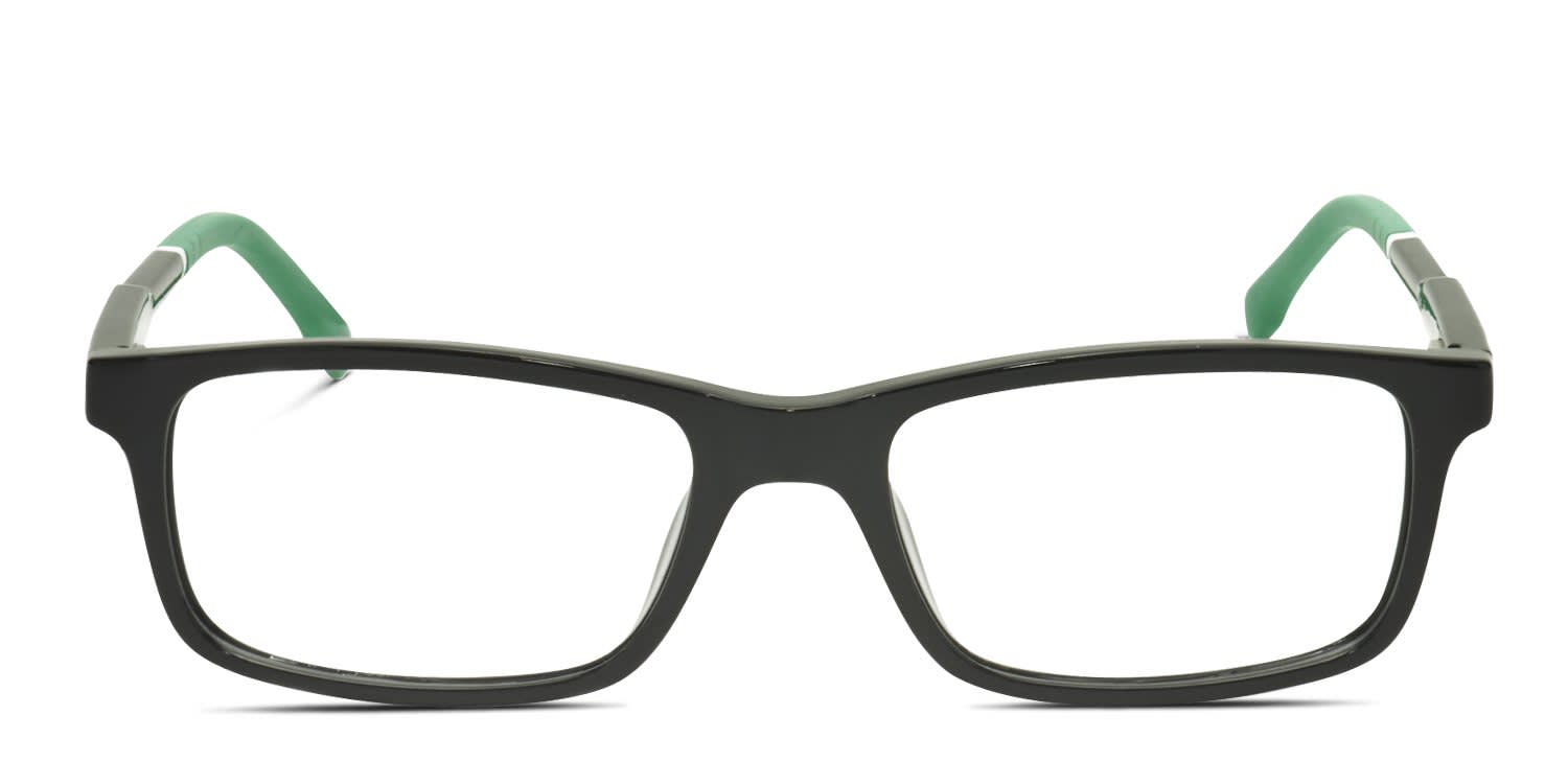 Lacoste L3646 Kids Black glasses - Black - Frontal View