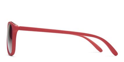 Ray Franny Red glasses - Red - Side View