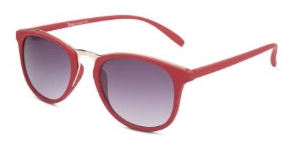 Ray Franny Red glasses - Red - Angle View