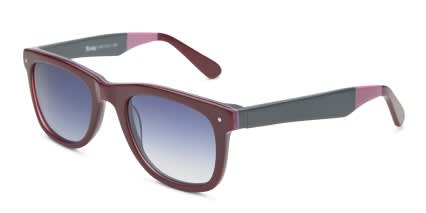 Ray Tylse Red w/Gray glasses - Gray / Red - Angle View