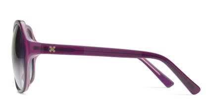 Ray Khloe Purple NA glasses - Purple - Side View