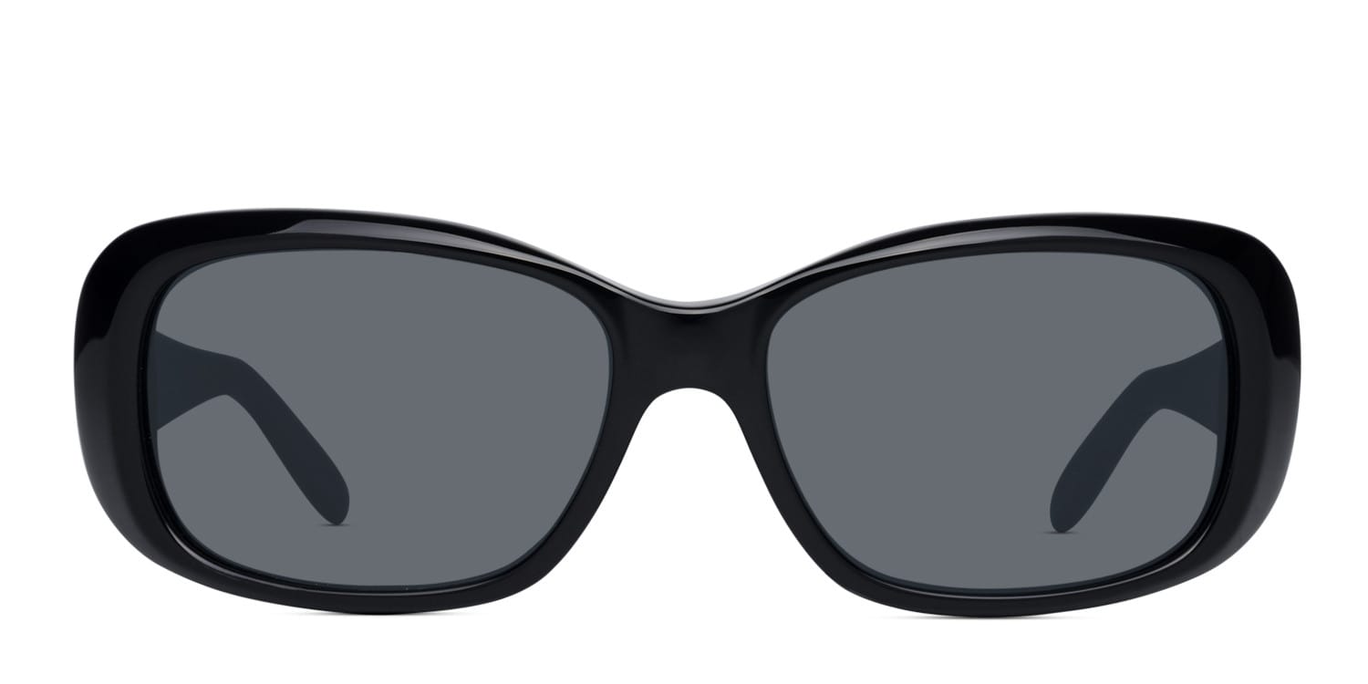 Vogue 2606S Black glasses - Black - Frontal View