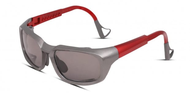 Pentax ZT100 Gray, Red Prescription Sunglasses - 50% Off Lenses