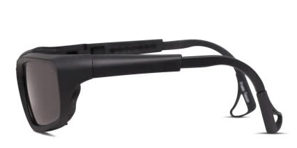 Pentax ZT100 Black glasses - Black - Side View