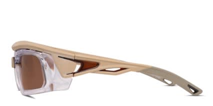 Pentax ZT400 Beige, Clear glasses - Beige / Clear - Side View