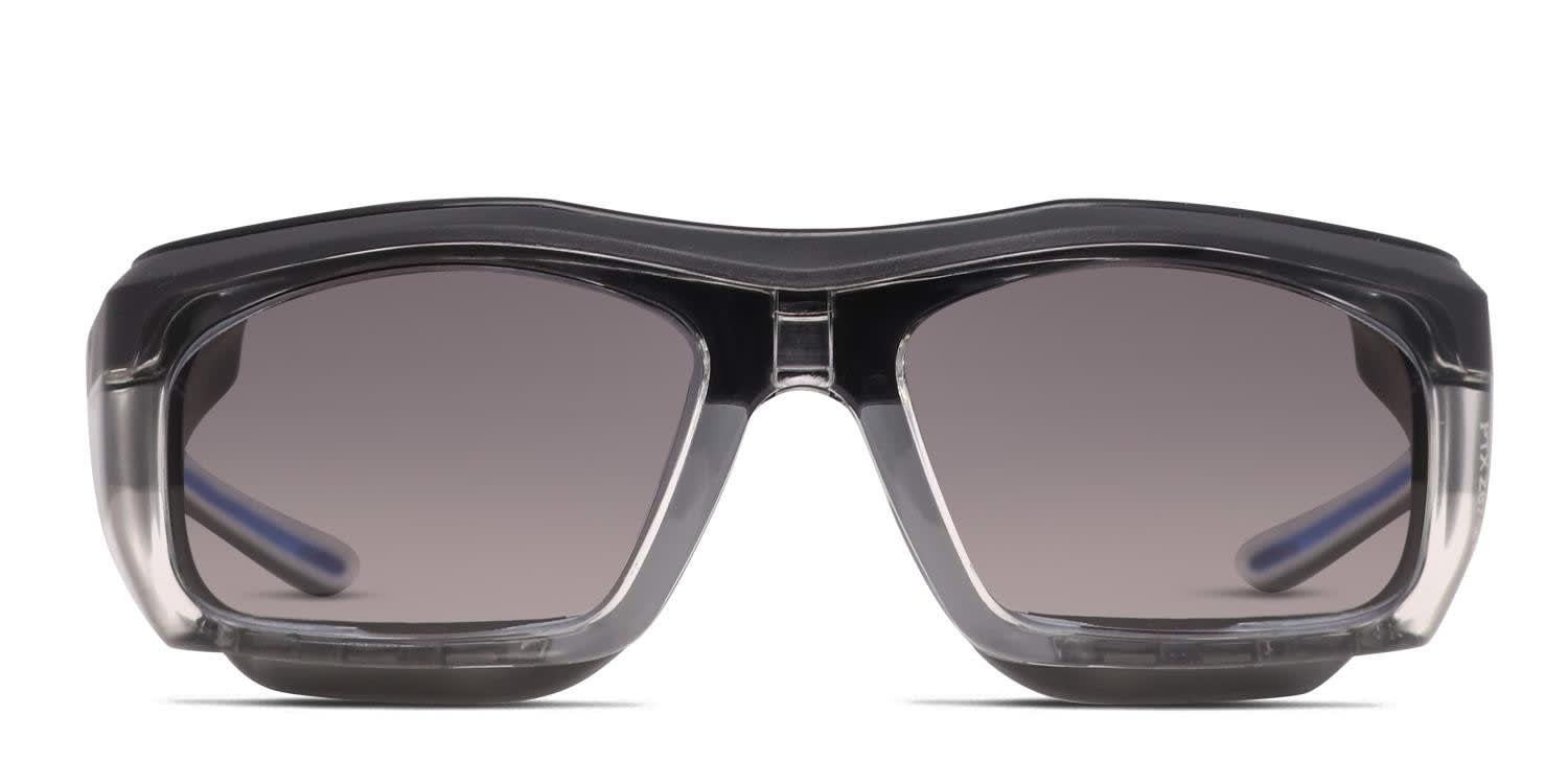Pentax ZT500G Clear, Black, Blue glasses - Clear / Black / Blue - Frontal View