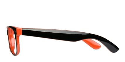 Revel Palmdale Black w/Orange glasses - Black / Orange - Side View