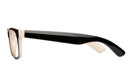 Revel Palmdale Black w/Beige NA glasses - Black / Beige - Side View