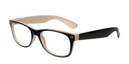 Revel Palmdale Black w/Beige NA glasses - Black / Beige - Angle View