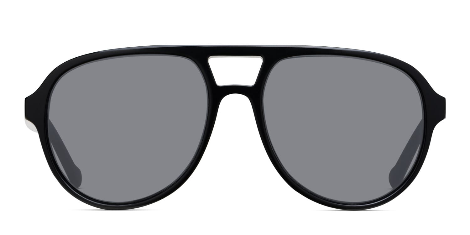 Muse M3019 Black glasses - Black - Frontal View