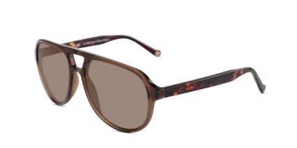 Muse M3019 Brown w/Tortoise glasses - Brown / Tortoise - Angle View