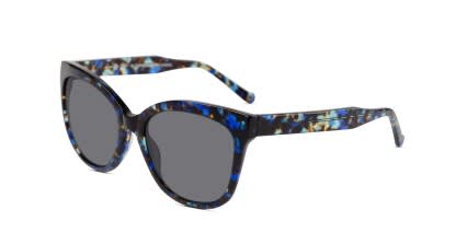 Muse M1122 Blue Tortoise glasses - Blue / Tortoise - Angle View